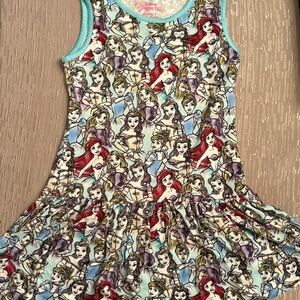 Disney Multicolor Princess Pattern Dress